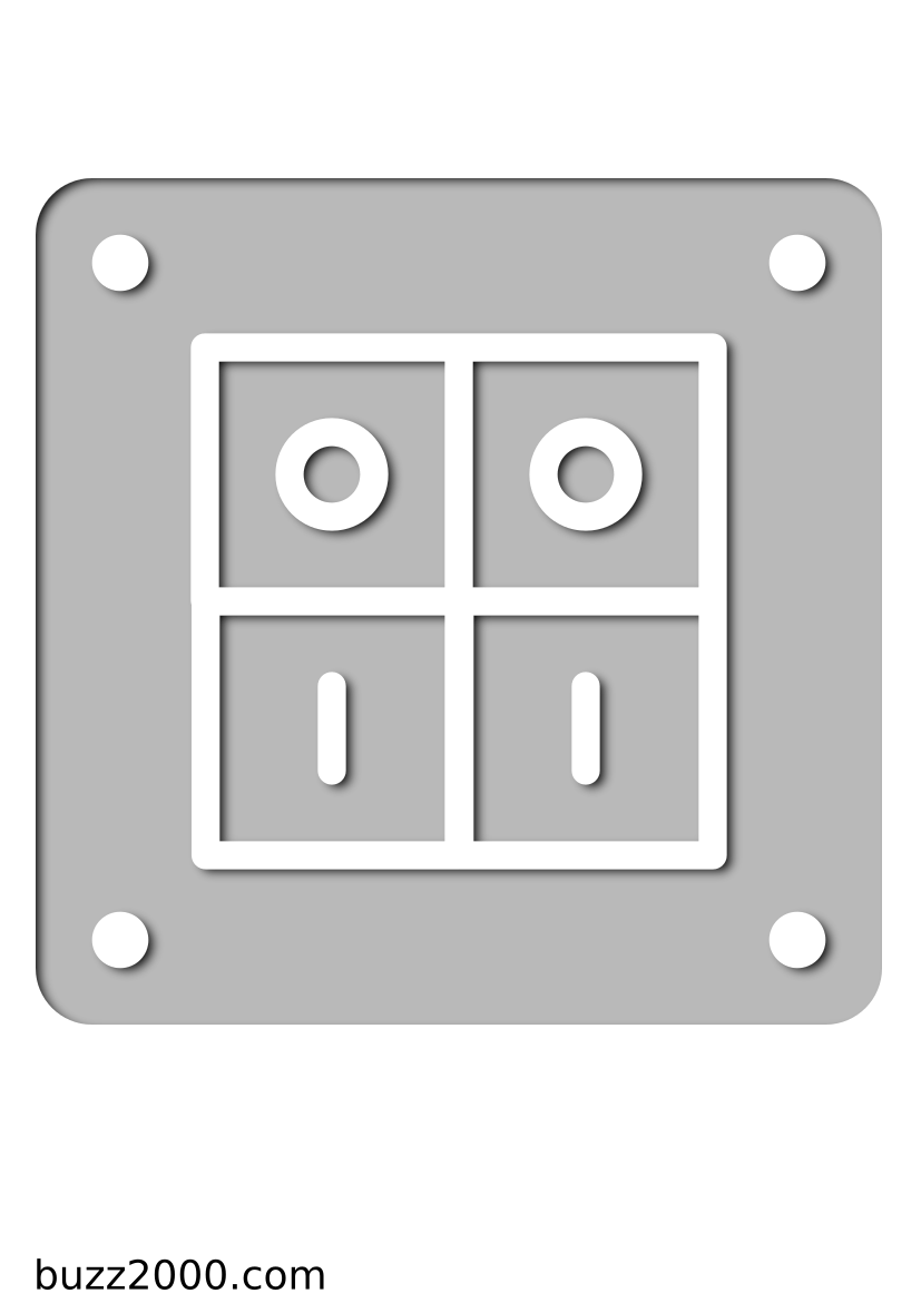 Pochoir Constructions Commutateur