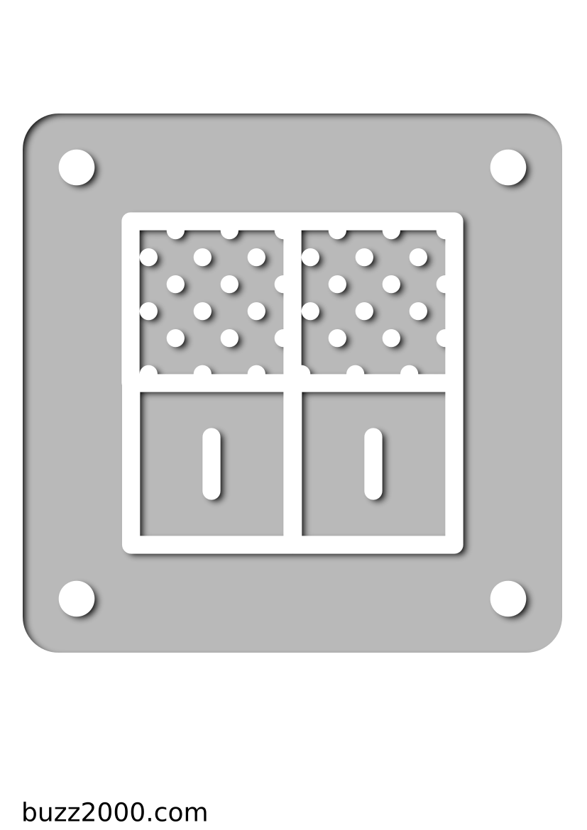 Pochoir Constructions Commutateur