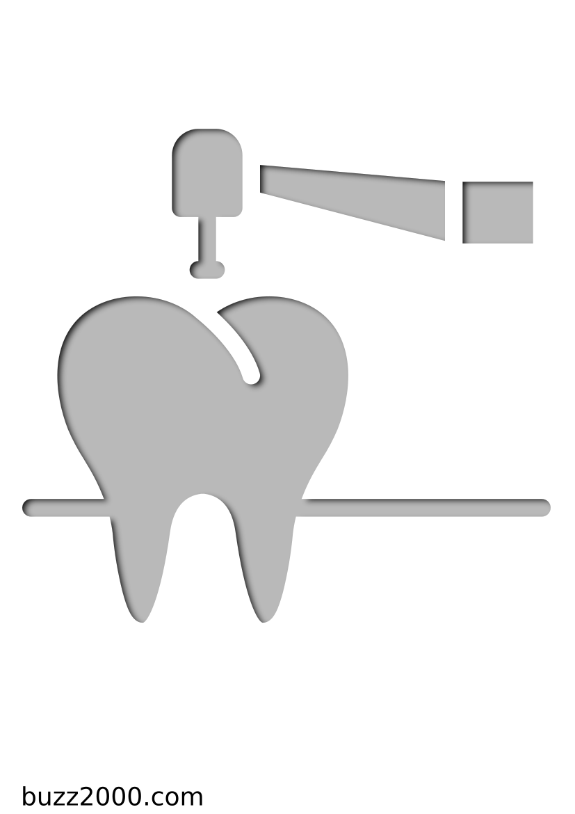 Pochoir Dentisterie Forage