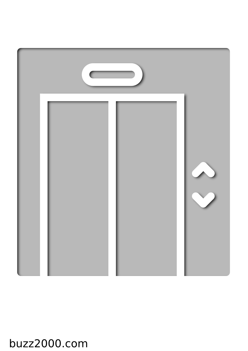 Pochoir Immobilier Ascenseur