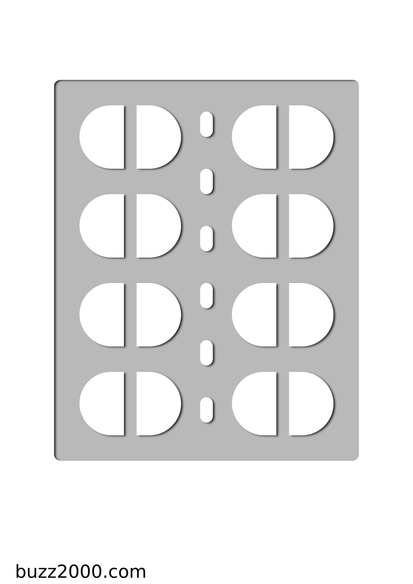 Pochoir Medical Pilules