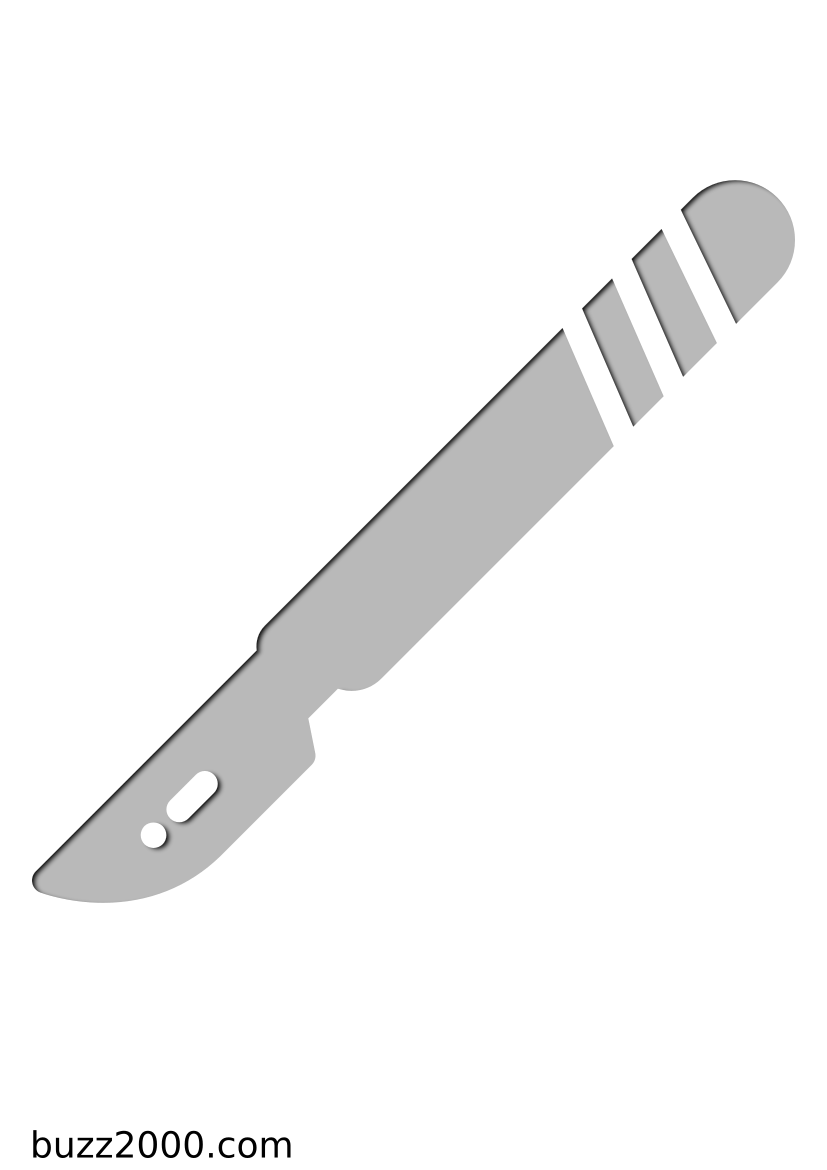 Pochoir Medical Scalpel