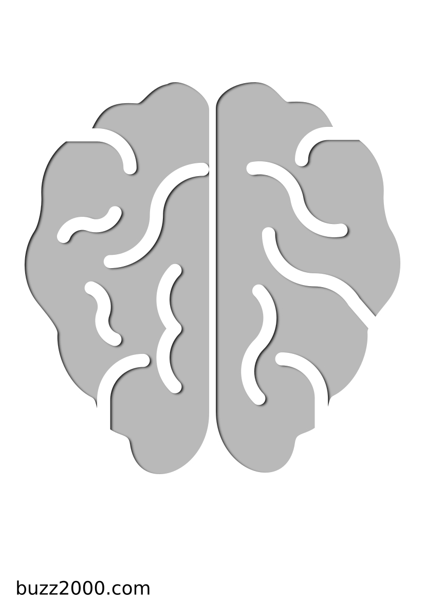 Pochoir Medical Cerveau