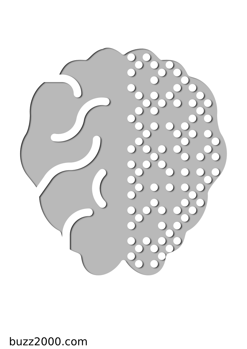 Pochoir Medical Cerveau