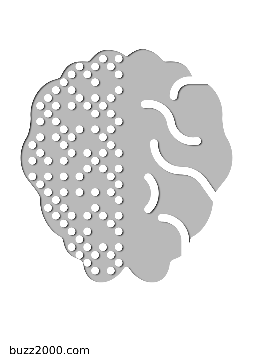 Pochoir Medical Cerveau