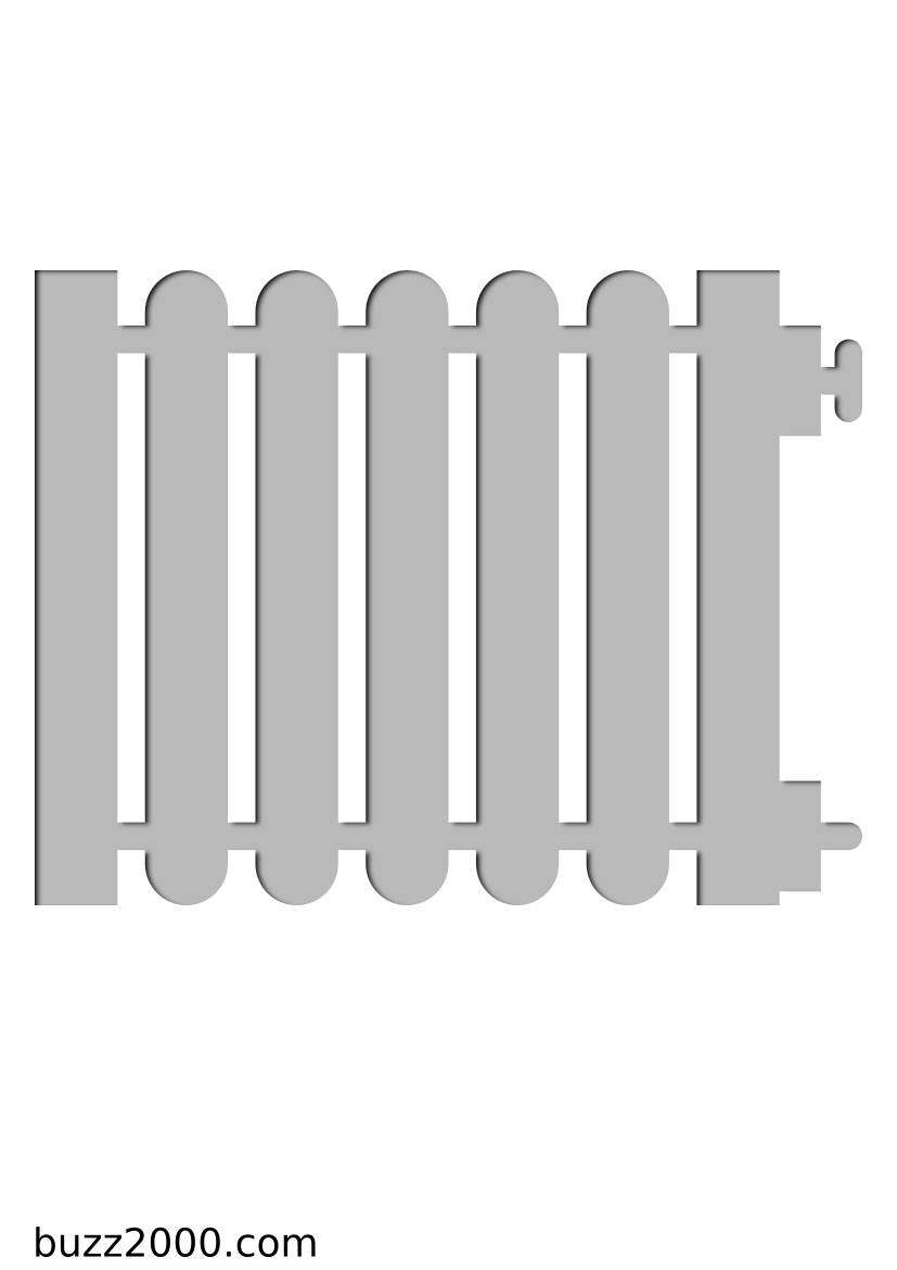 Pochoir Menage Radiateur