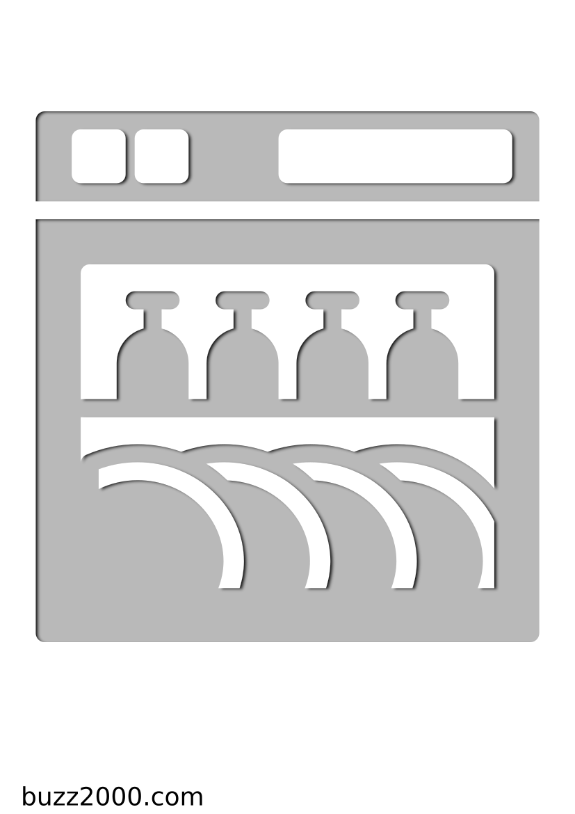 Pochoir Menage Lave-vaisselle