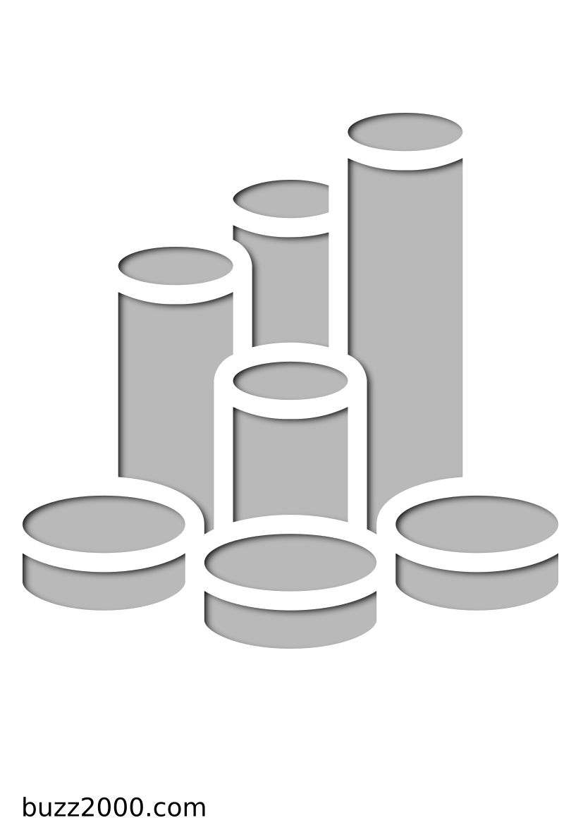 Pochoir Papeterie Diagramme  bandes