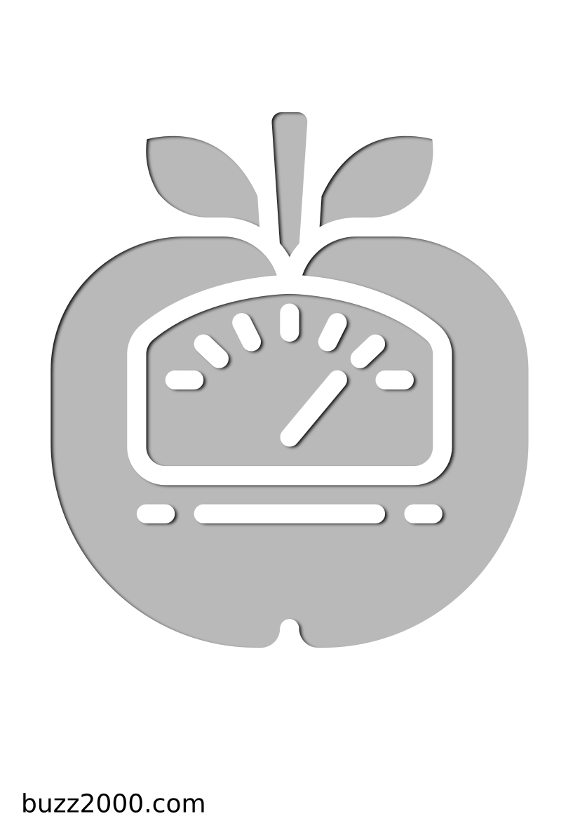 Pochoir Regime-et-nutrition Pomme