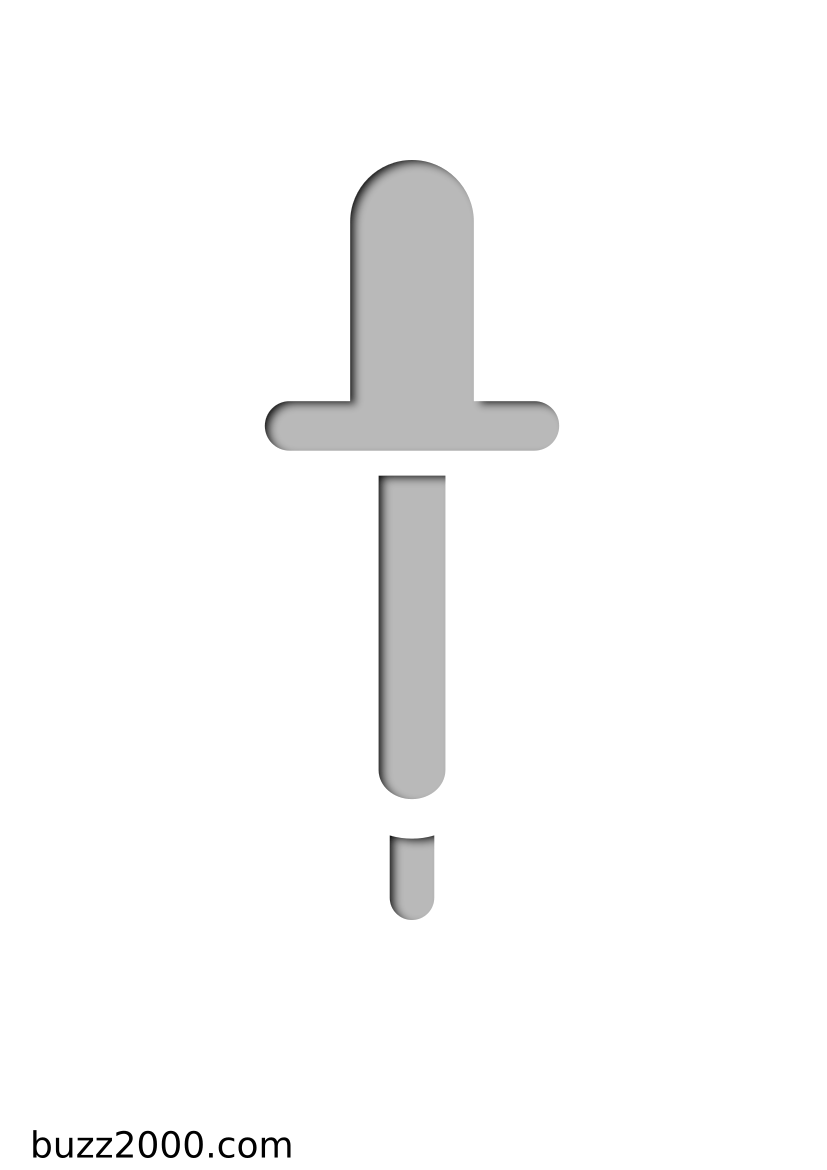 Pochoir Science Pipette