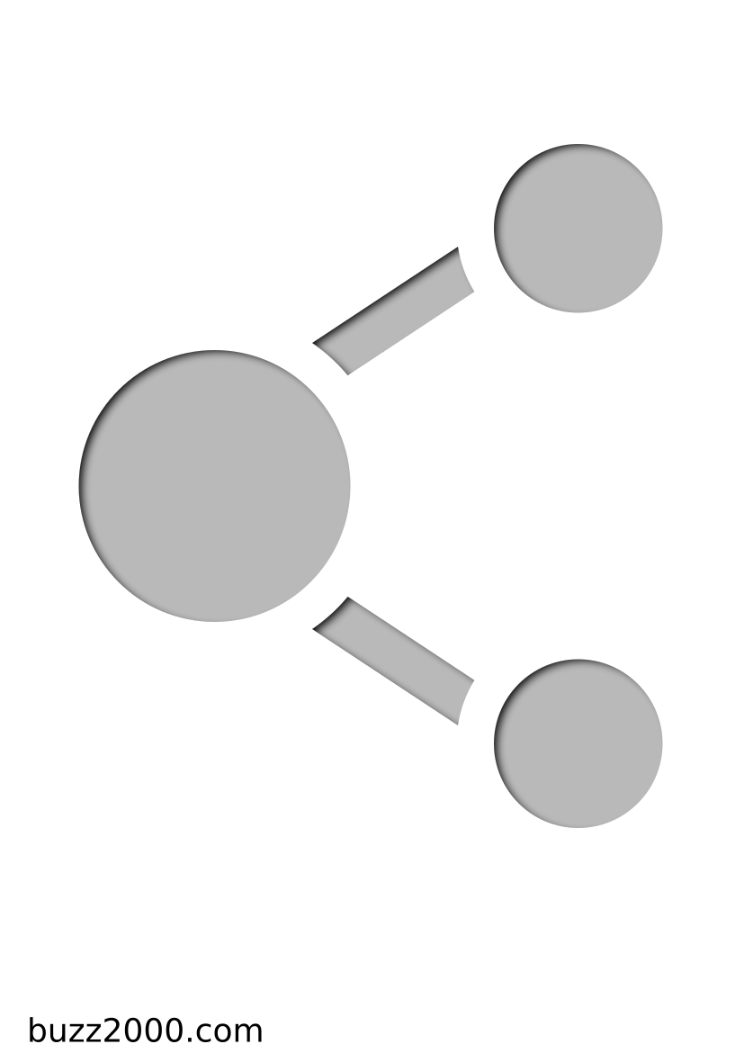 Pochoir Science Molcule